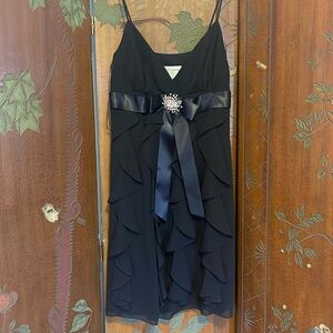 Betsy & Adam by Linda Bernell black dress